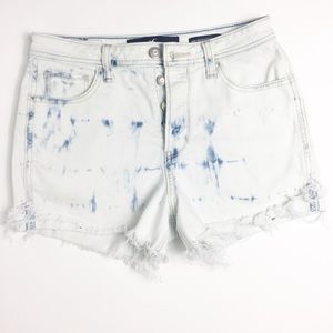 Hollister High-Rise Boyfriend Denim Shorts